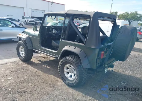1989 Jeep Wrangler / Yj Sahara из США, поврежденный, VIN 2J4FY49TIKJ124643